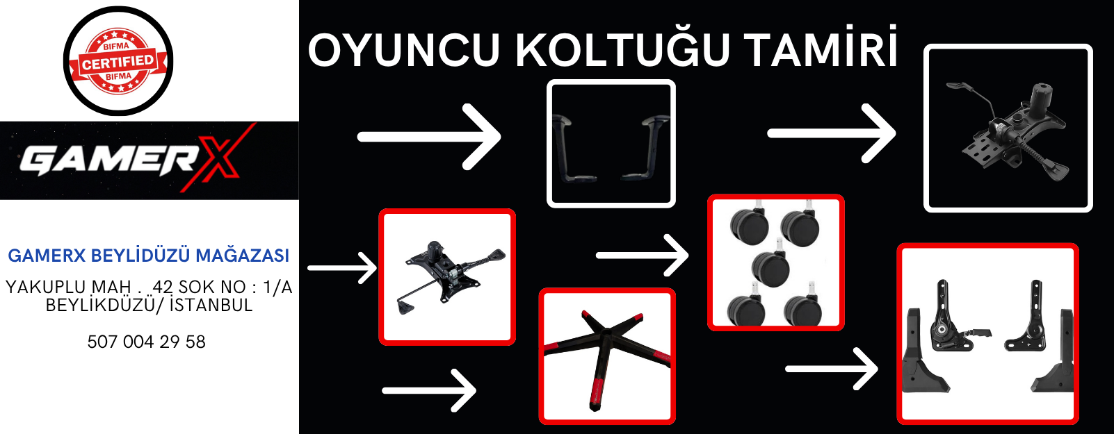 Beylikdüzü Oyuncu Koltuğu Tamiri: Koltuğunuzu İlk Günkü Performansına Kavuşturmanın 7 Garantili Yolu