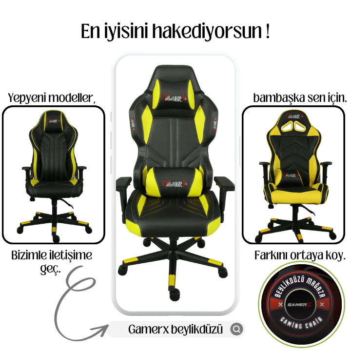 GamerX Oyuncu Koltuğu Model A