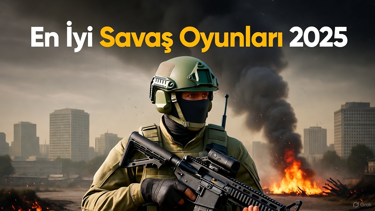 10 En İyi Savaş Oyunları 2025 Listesi: Strateji, Aksiyon ve Tarihi Yapımlarla Savaş Alanına Dönün