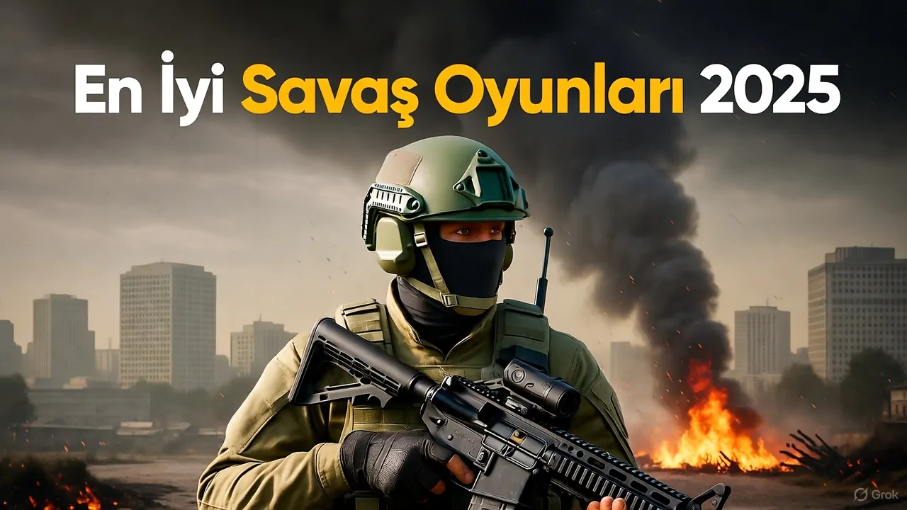 10 En İyi Savaş Oyunları 2025 Listesi: Strateji, Aksiyon ve Tarihi Yapımlarla Savaş Alanına Dönün