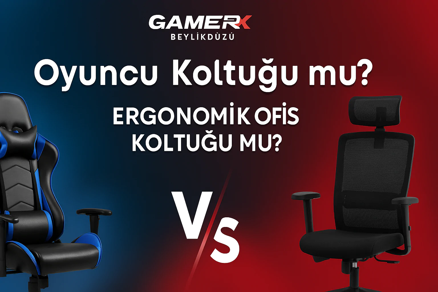 Oyuncu Koltuğu mu, Ergonomik Ofis Koltuğu mu? 7 Kritik Farkla Sağlığınız ve Performansınız İçin En İyisi Hangisi?